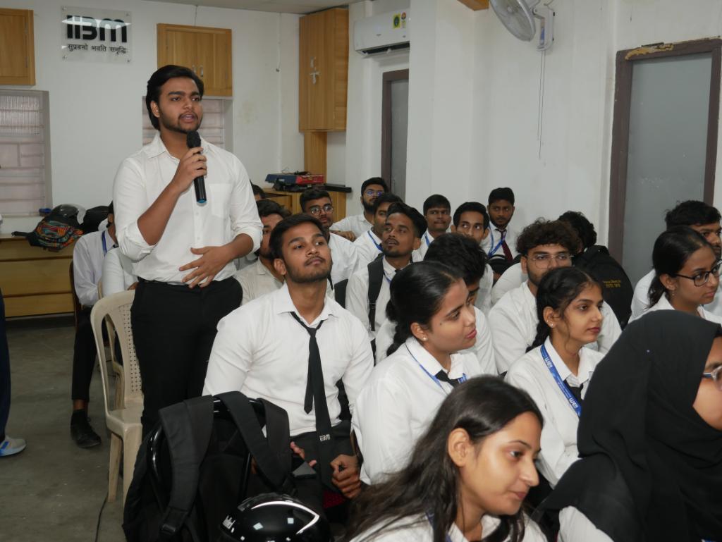 Meet the Leader: Mr. Jyoti Prakash at IIBM - Inspiring Minds